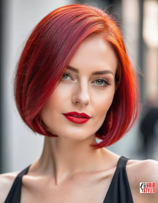 Sleek and Straight Bob | Spring Hairstyles For Short Hair: Trendy Looks