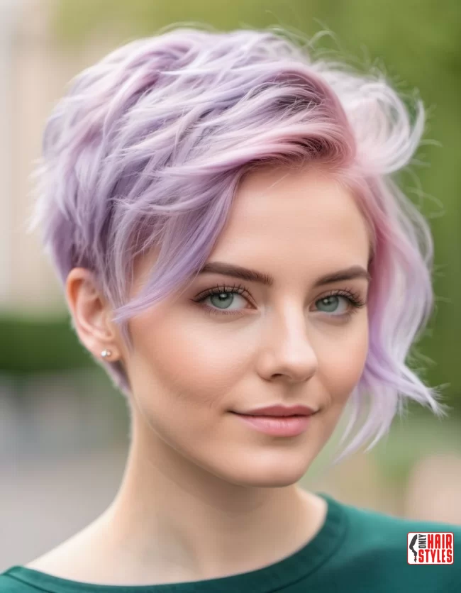 Pastel Hair Color | Spring Hairstyles For Short Hair: Trendy Looks