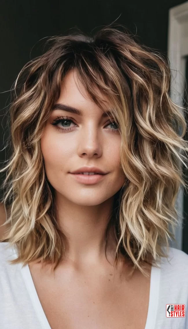Messy Shag for a Carefree Vibe | Effortless Elegance: Shag Hairstyles For A Trendy And Timeless Look