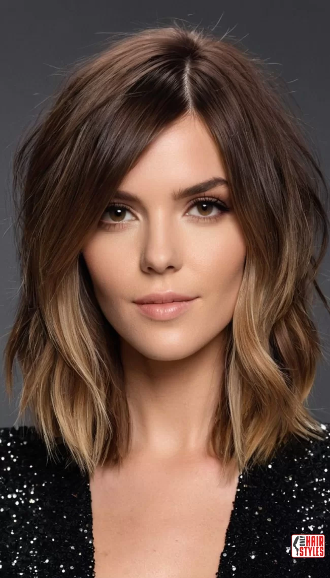 Blunt Shag for Modern Sophistication | Effortless Elegance: Shag Hairstyles For A Trendy And Timeless Look