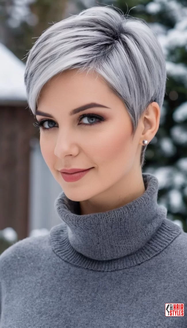 Classic Pixie Cut | Chic And Timeless: Embrace The Elegance Of Short Gray Hairstyles