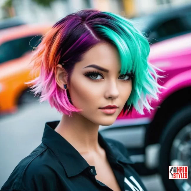 Bold Colors and Highlights | Boy Bob: The Coolest Resurgence In Hairstyle Trends