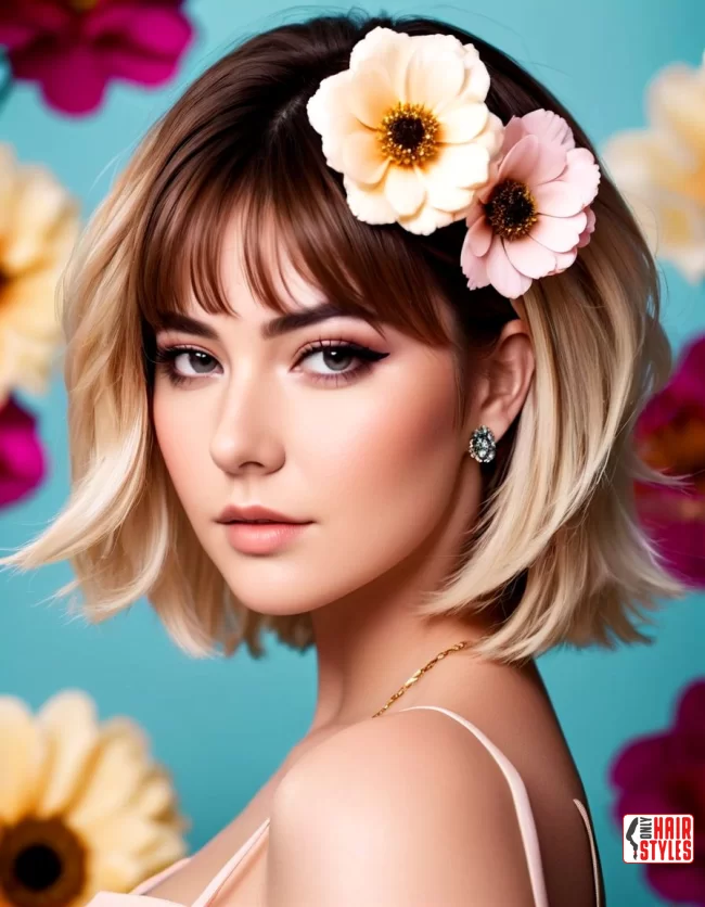Layered Bob | Flattering Haircuts For Chubby Faces And Thick Hair