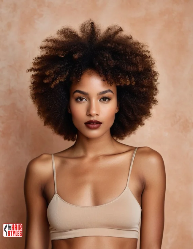 8. Short Afro | 10 Hot Ideas Of Short Hairstyles For Ladies