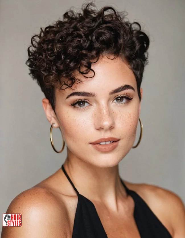 3. Curly Undercut | 10 Hot Ideas Of Short Hairstyles For Ladies