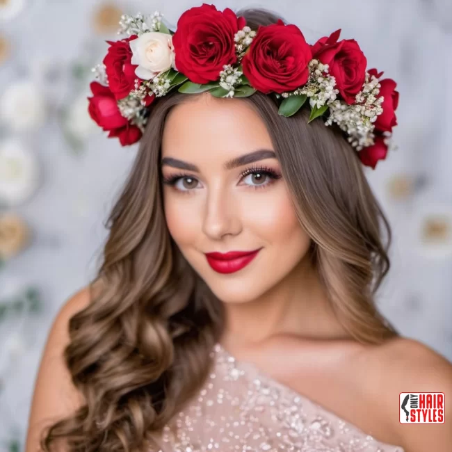 Flower Crown | Hairstyles For Valentines Day: Flirty Styles And Romance