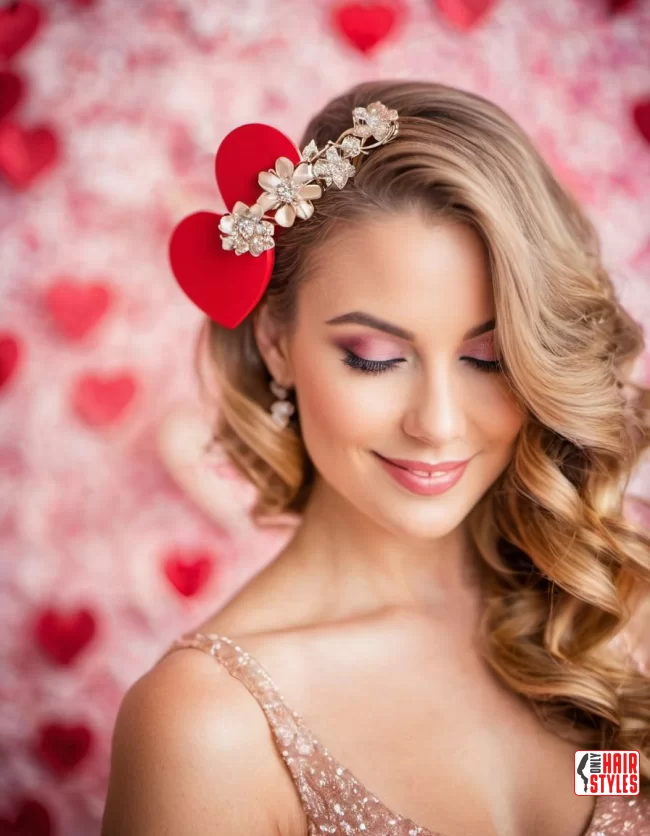 Accessory Accent | Hairstyles For Valentines Day: Flirty Styles And Romance