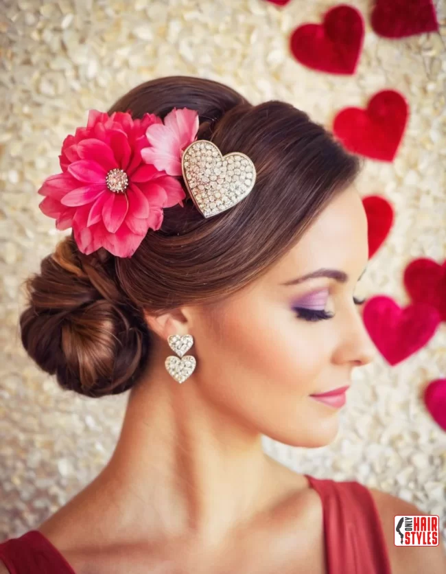 Accessory Accent | Hairstyles For Valentines Day: Flirty Styles And Romance