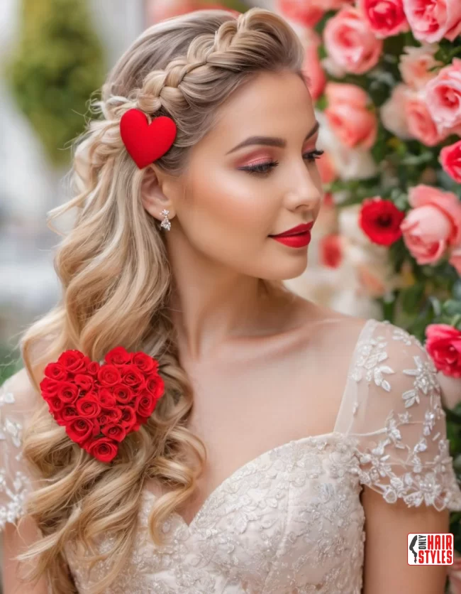 Half-Up, Half-Down | Hairstyles For Valentines Day: Flirty Styles And Romance