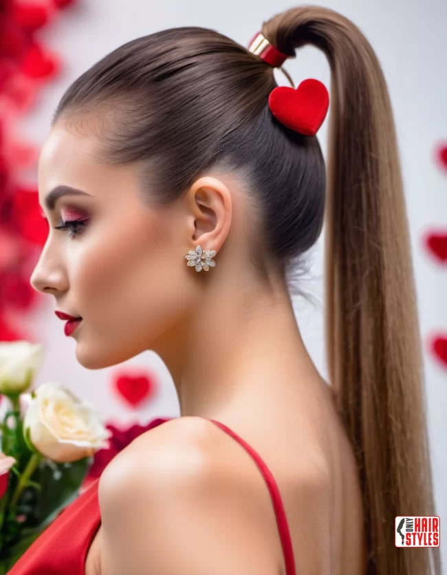 Sleek Ponytail | Hairstyles For Valentines Day: Flirty Styles And Romance