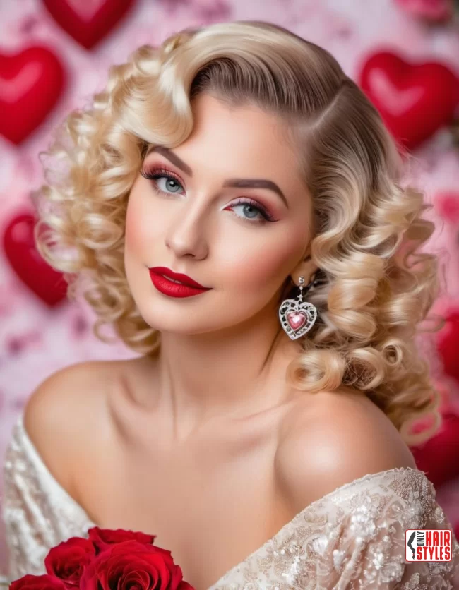 Vintage Glamour | Hairstyles For Valentines Day: Flirty Styles And Romance