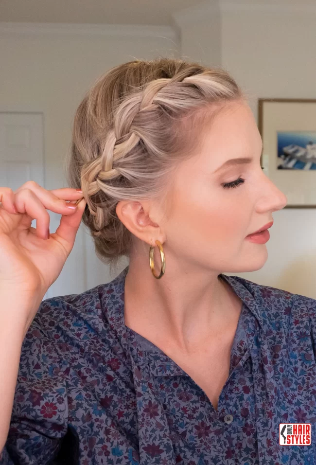 13. Crown Braid | 30 Different Types Of Braids With Inspirational Examples