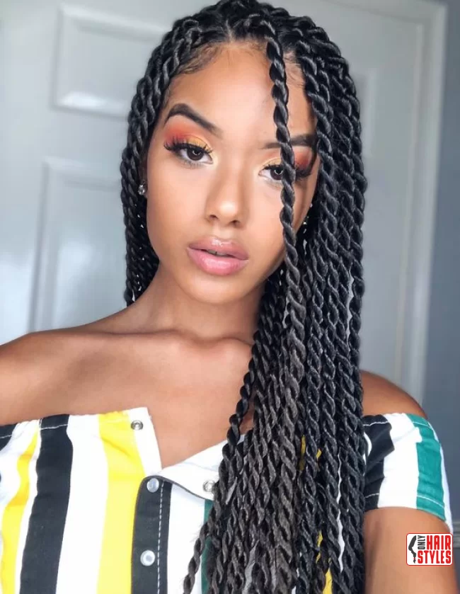 11. Twist Braid | 30 Different Types Of Braids With Inspirational Examples