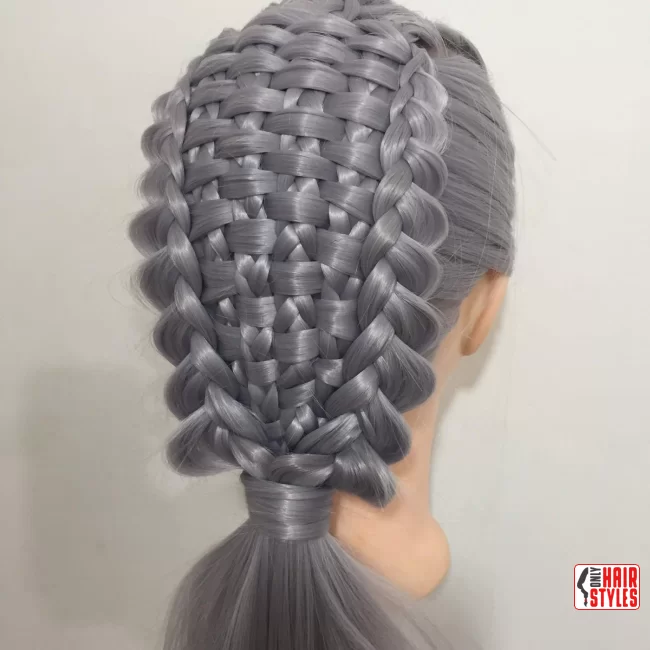 19. Basket Weave Braid | 30 Different Types Of Braids With Inspirational Examples