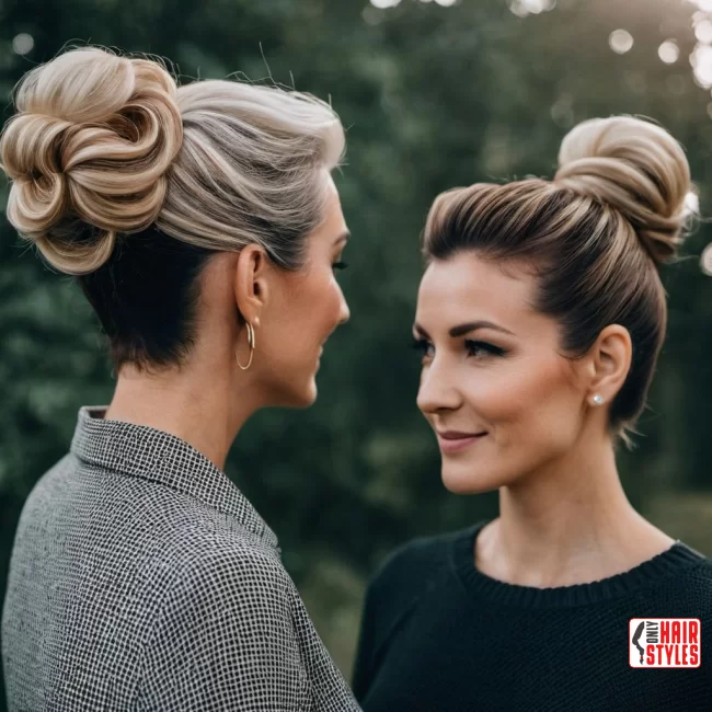 Textured Updo or Ponytail | What Hairstyles Are Good For Women Over 60 With Thinning Hair?