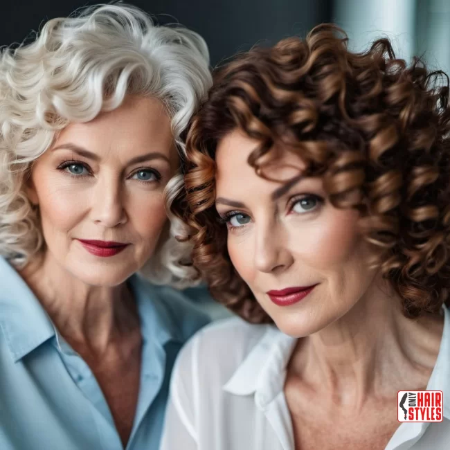 Soft Waves or Curls | What Hairstyles Are Good For Women Over 60 With Thinning Hair?