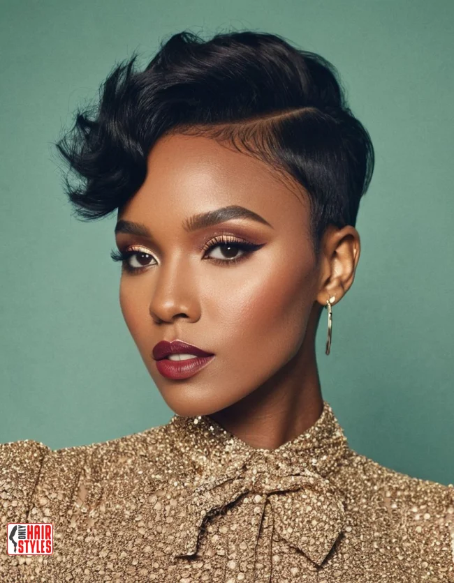 3. Textured Pixie with Undercut | 15 Long Pixie Hairstyles For Round Faces