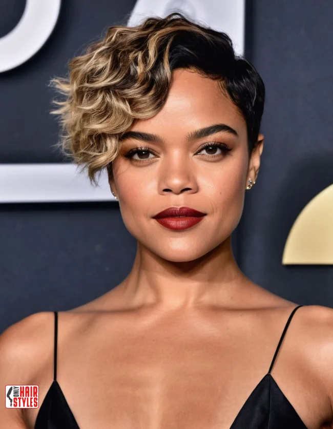 9. Feathered Long Pixie | 15 Long Pixie Hairstyles For Round Faces