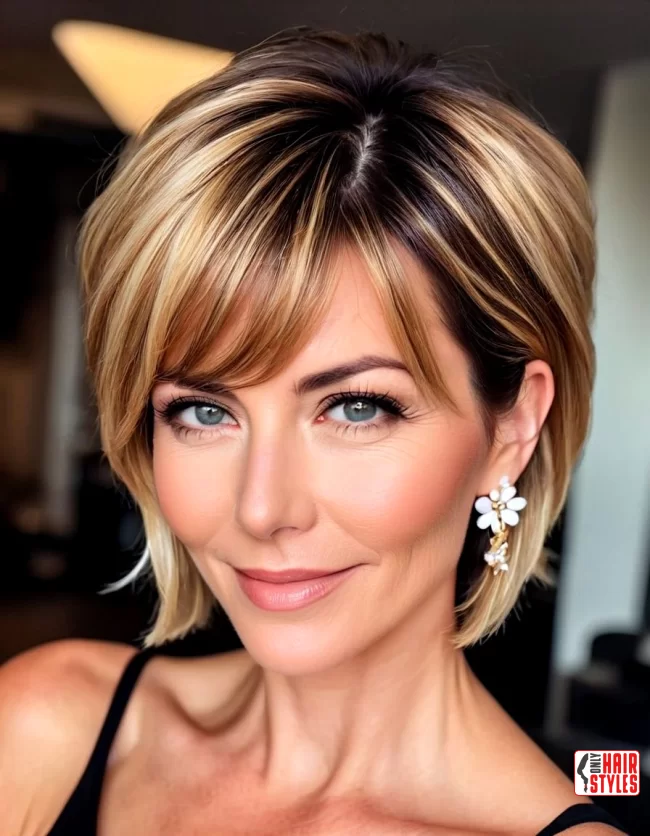 Side-Swept Bangs | Youthful Looks: Trendy Hairstyles For Over 50
