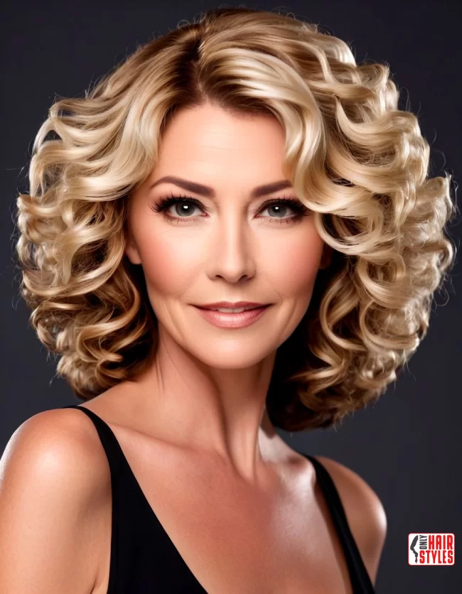 Glamorous Curls | Youthful Looks: Trendy Hairstyles For Over 50