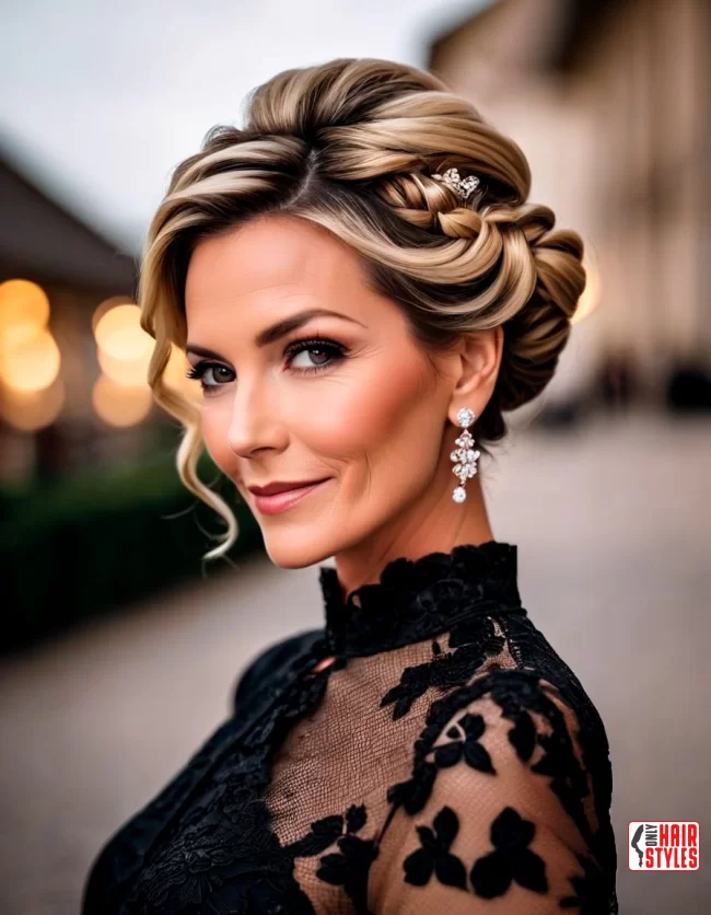 Sophisticated Updo | Youthful Looks: Trendy Hairstyles For Over 50